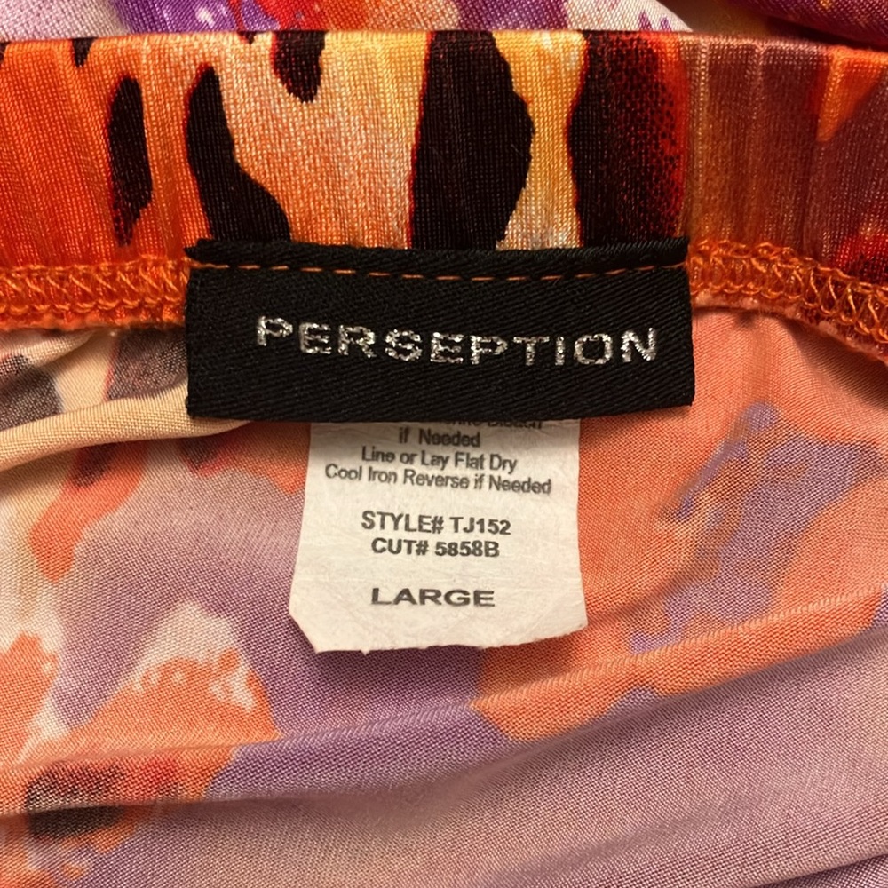 Perseption Vibrant Multicolor Top - Picture 5 of 6